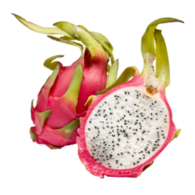 Fresh white Dragon fruit